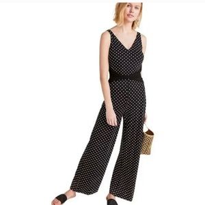 Anthropologie Dorian Poka dot jumpsuit NWT